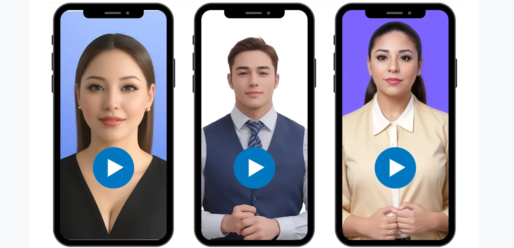 AI talking avatars built on looped video recordings