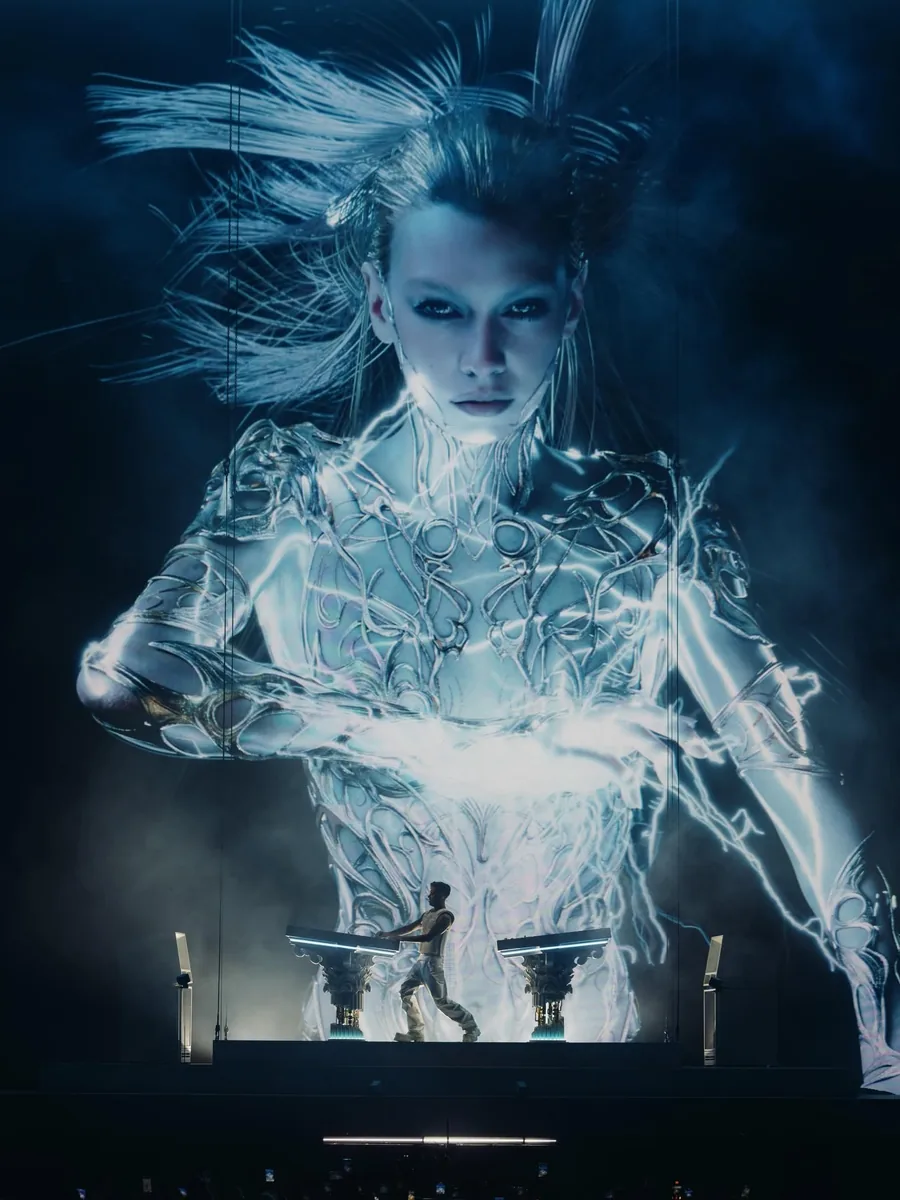 Anyma AEDEN digital human at Coachella 2026