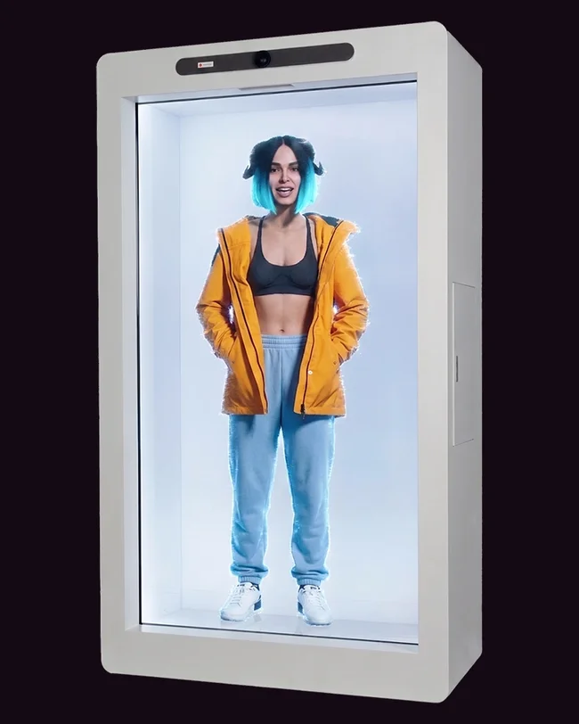 Digito digital human kiosk display