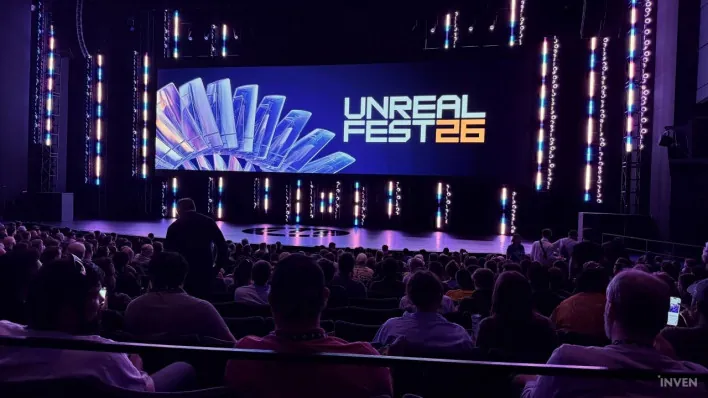 Unreal Fest 2026 venue installation